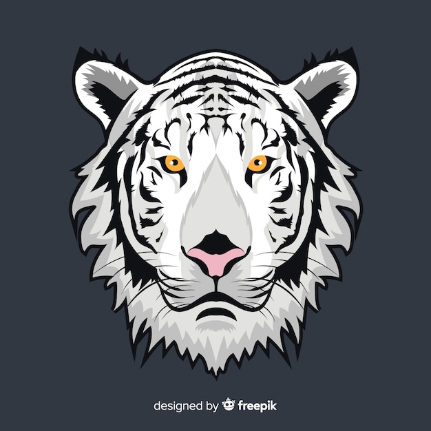 Fond De Tigre Blanc