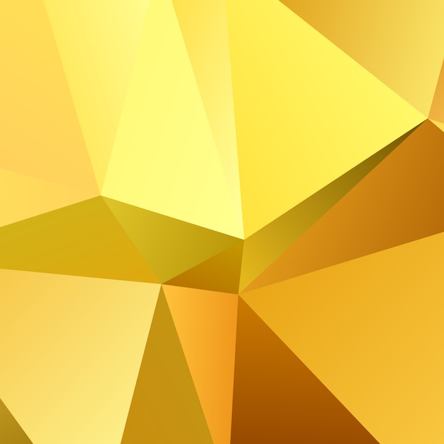 Fond de triangle abstrait polygonal chaotique