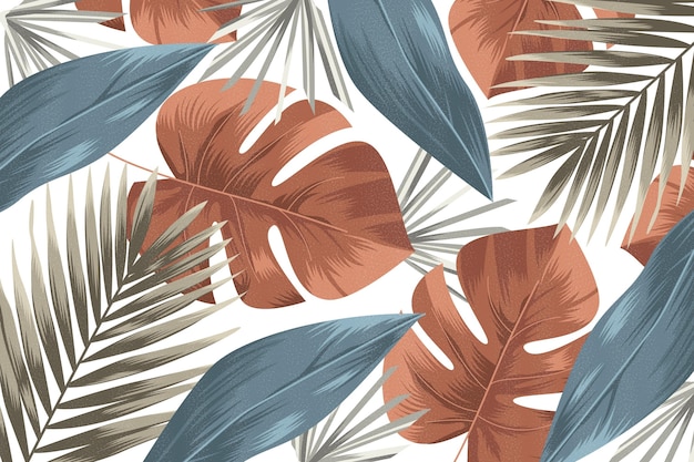 Fond tropical design vintage