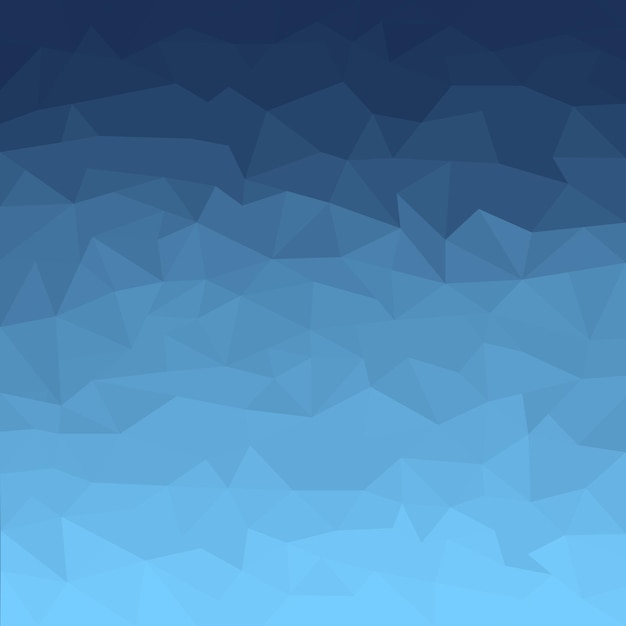 Fond De Vecteur Abstrait Dégradé Bleu Avec Des Formes Géométriques Design Tendance Motif Polygonal