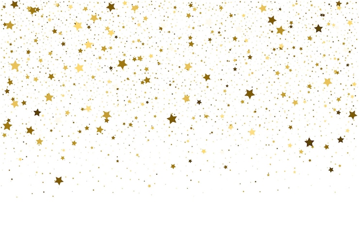 Vecteur fond de vecteur étoile d'or de noël