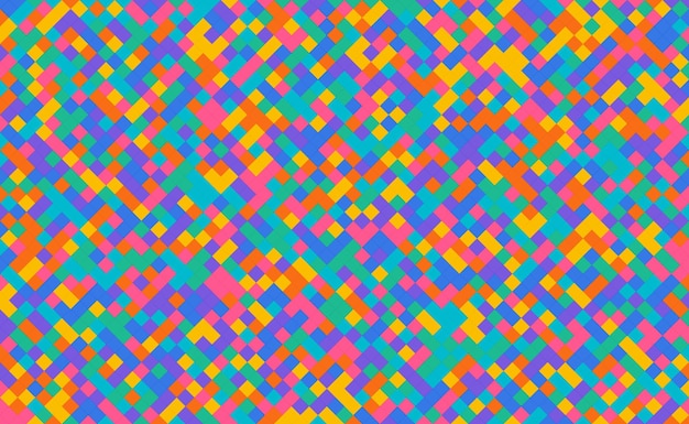 Fond de vecteur géométrique coloré abstrait