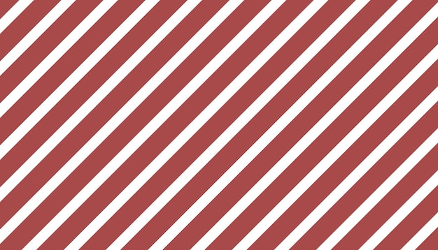 Vecteur fond de vecteur de motif de rayures diagonales rouges et blanches vintage. lignes obliques obliques abstraites.