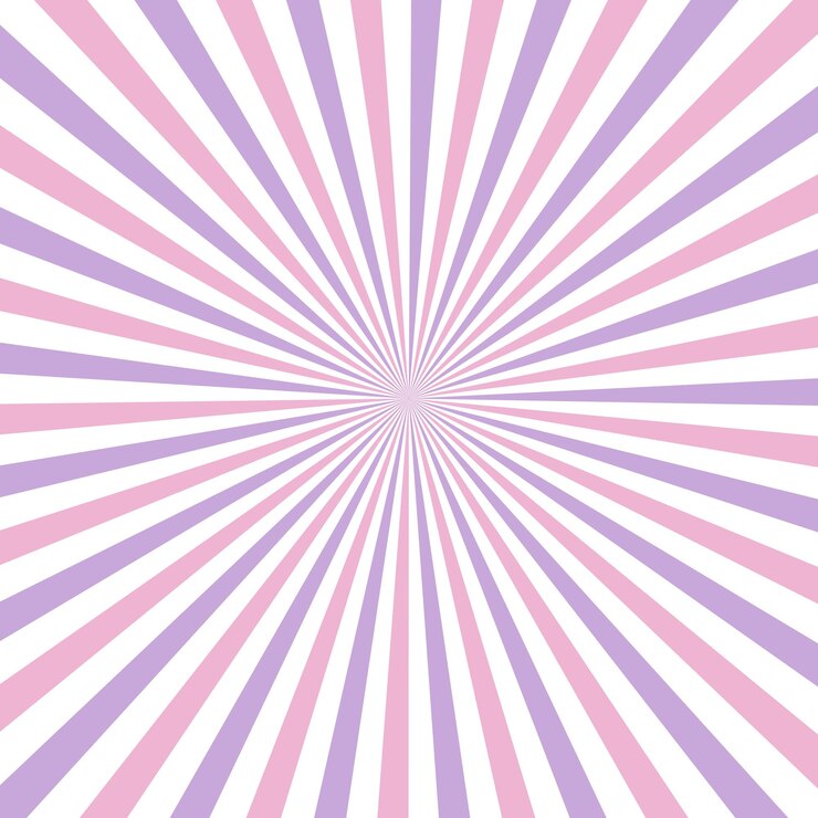 Vecteur fond de vecteur de rayons de soleil violet et rose