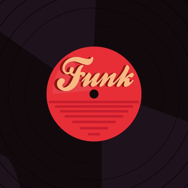 Fond Vinyle Disco Funk