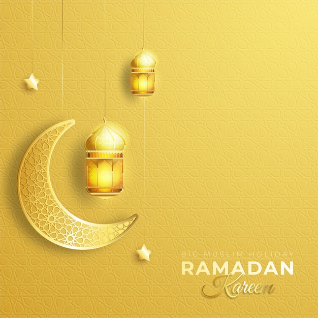 Fond De Voeux Ramadan Kareem Ou Eid Mubarak