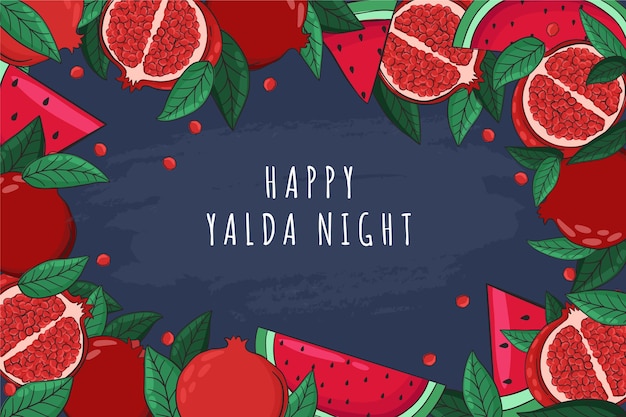 Fond De Yalda Design Plat