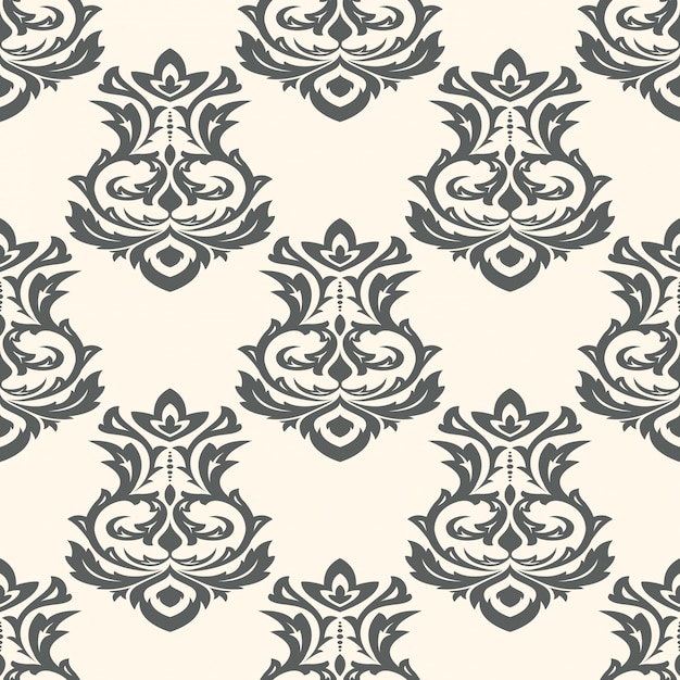 Fonds d'écran sans couture dans le style baroque. Peut être utilisé pour les arrière-plans et la conception Web de remplissage de page