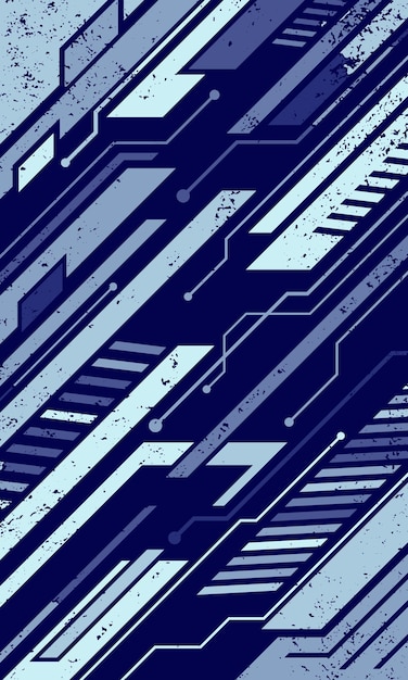 Des Fonds D'écran De Technologie Abstraite Texturée Cyberpunk