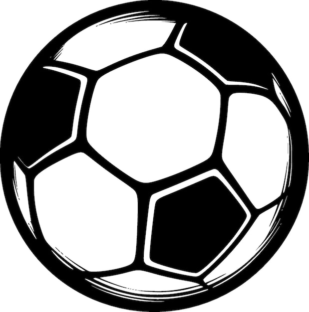 Football Logo Vectoriel De Haute Qualité Illustration Vectorielle Idéale Pour Le Graphique De T-shirt