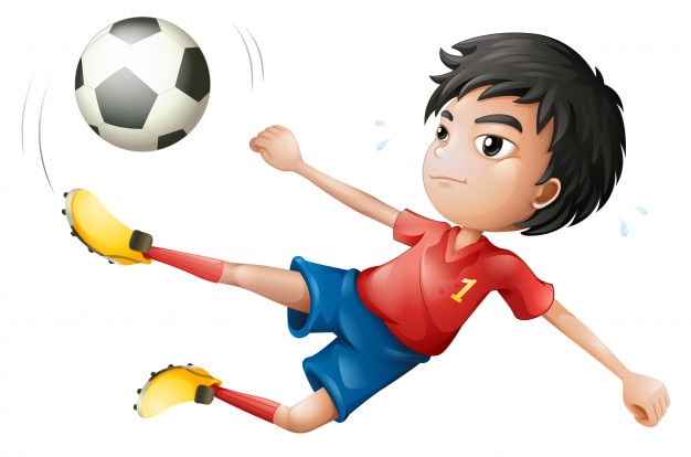 Un footballeur.