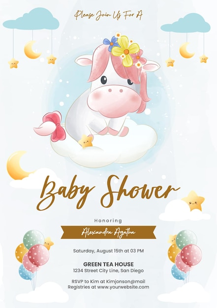 Format Baby Shower