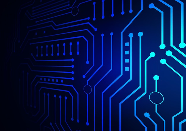 Formation en technologie des circuits avec système de connexion de données numériques hitech et conception électronique informatique