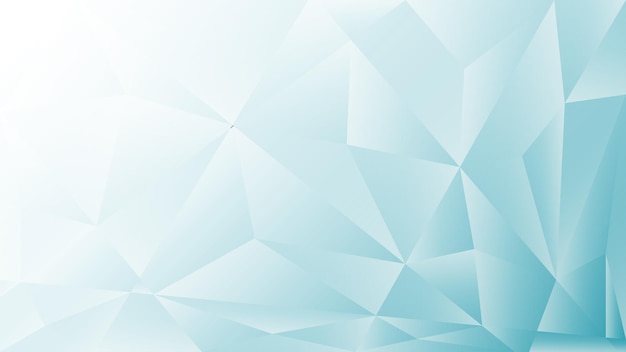Forme Géométrique Bleue Motif Abstrait Polygone Technologie Bannière Papier Peint Vecteur