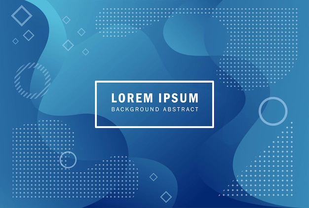 Forme liquide dégradé coloré Abstrait pour les entreprises