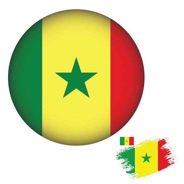 DRAPEAU DU SÉNÉGAL 🇸🇳 En différentes tailles