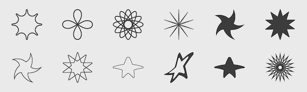 Formes de brutalisme Éléments géométriques minimalistes Cadres inspirés du brutalisme