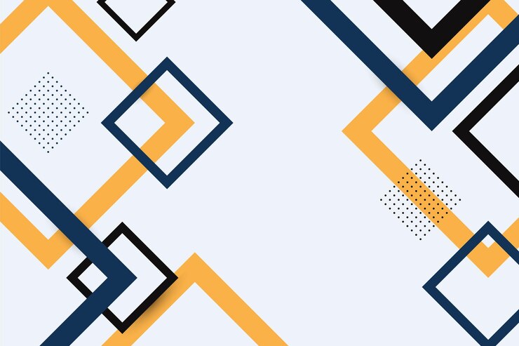 Vecteur des formes géométriques abstraites à l'arrière-plan en couleurs vives