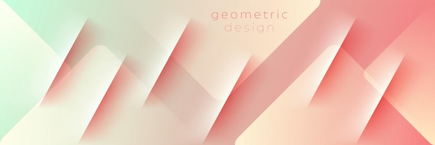 Formes Géométriques Jaunes éléments De Design Orange à La Mode Publicité Bannière Commerciale