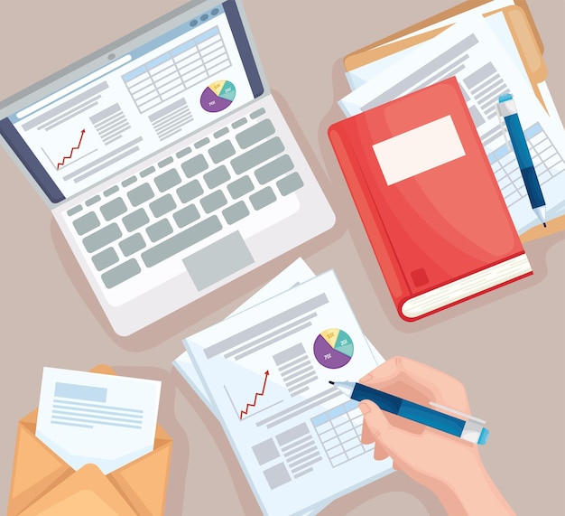 Fournitures de papier de bureau