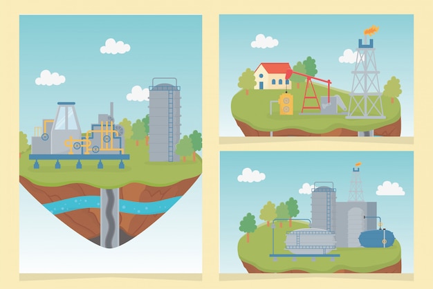 la fracturation par l'exploration industrielle