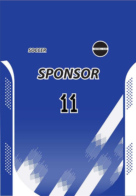 Frais de conception de maillot, sublimation vectorielle, modèles d'uniformes de football, maillot de football