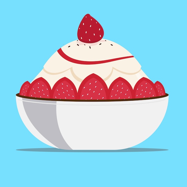 Fraises Bingsu