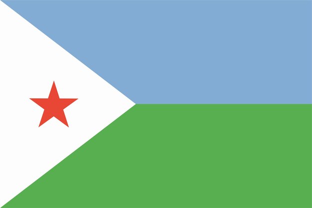 Vecteur free vector flag icon collection djibouti