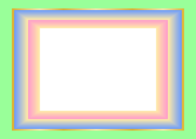 Frontière du cadre pastel