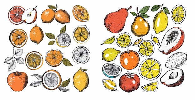 Fruits de Doodle