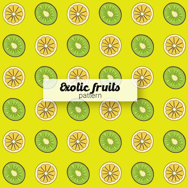 Les fruits exotiques modèle