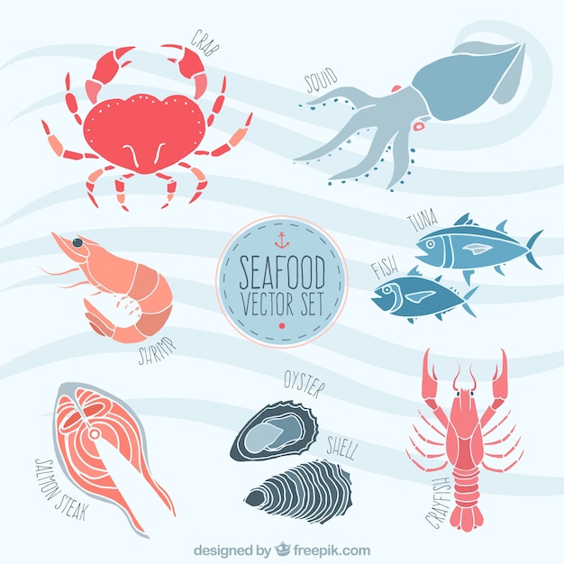 Fruits De Mer Illustration