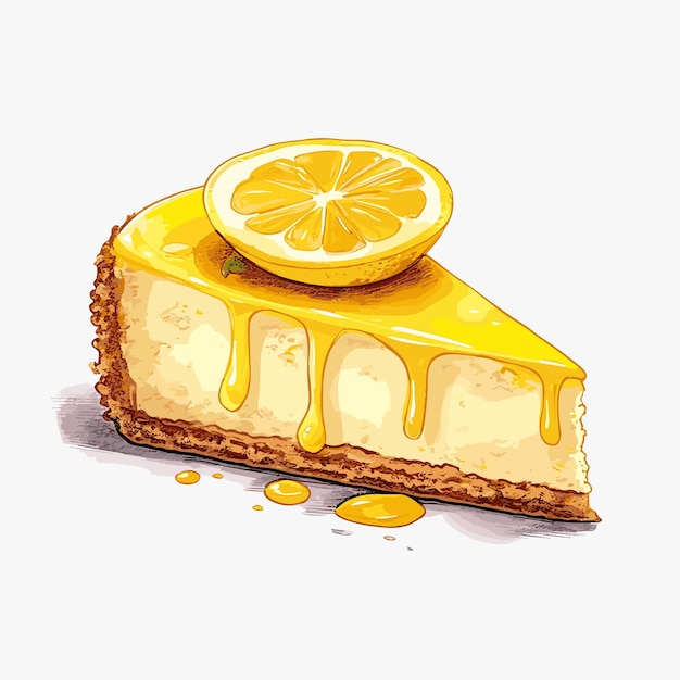des fruits vecteurs de gâteaux délicieux et des gâteaux vecteurs sucrés