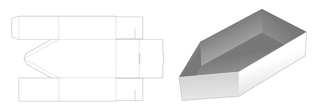 Gabarit De Découpe De Plateau En Forme De Bateau