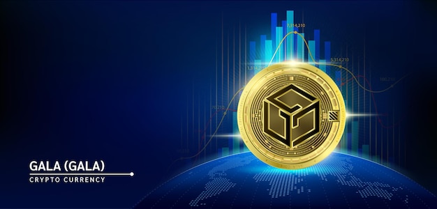 Gala Gold Coin Token Cryptocurrency Future Blockchain Bourse Et Crypto Monnaies