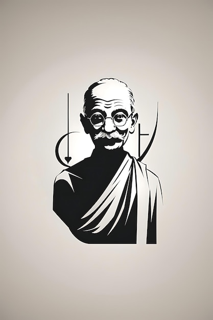 Vecteur gandhi jayanti