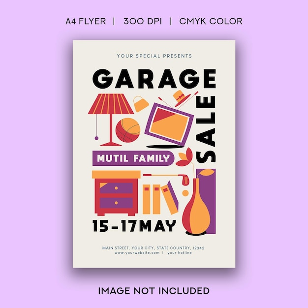 Garage Vente Flyer