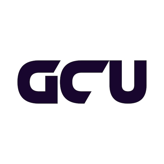 GCU abstract créatif lettre initiale symbole icône vectoriel conception du logo