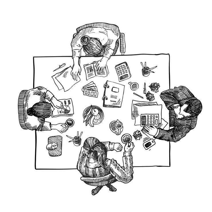 Les gens au bureau