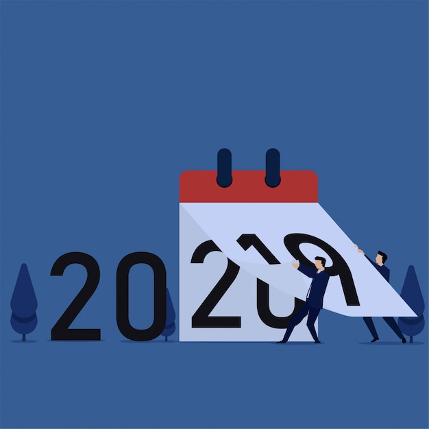 Les Gens Changent De Calendrier De 2019 à 2020