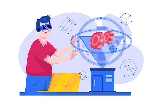 Gestion avancée de l'automatisation via les technologies VR