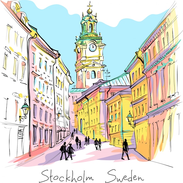 Église Storkyrkan à Stockholm, Suède