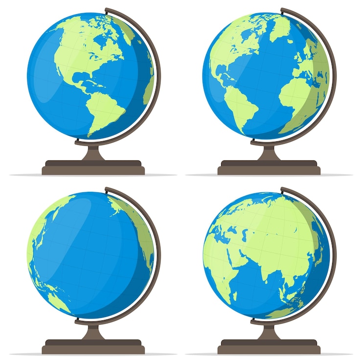 Vecteur globe 4