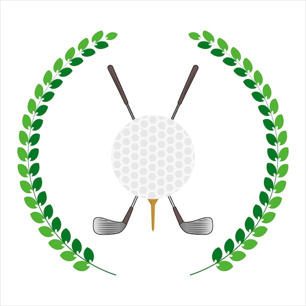 Vecteur golf clipart golf vector illustration de golf sports vector sports clipart silhouette