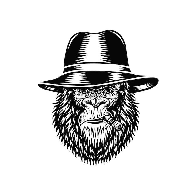 Le gorille gangster.