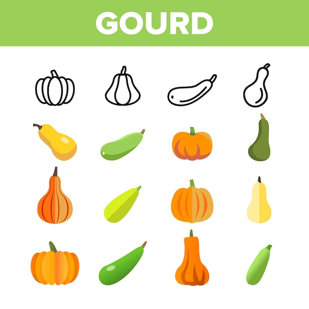 Gourd Automne Saison Récolte