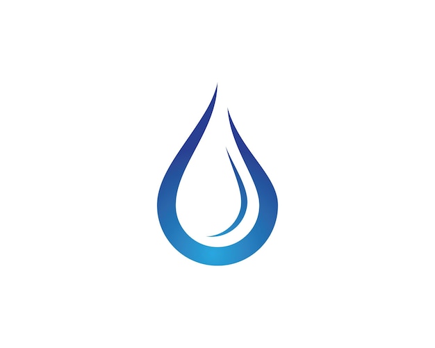 Goutte D'eau Logo Modèle