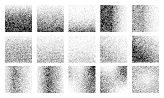 Gradient carré bruit grain point arrière-plan grainé