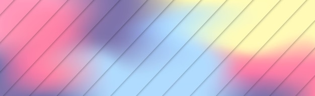 Gradient coloré de fond abstrait web panoramique