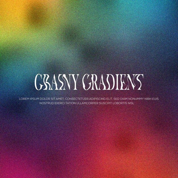 gradient gradient coloré fond granuleux